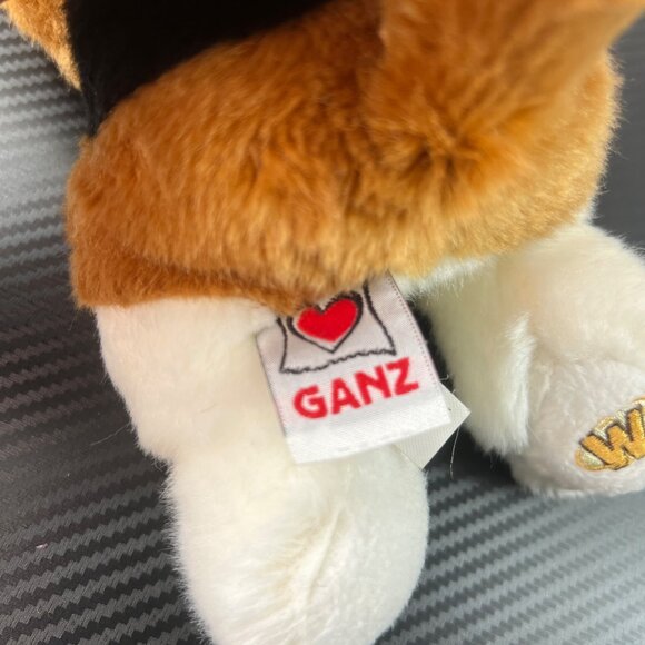 Ganz Webkinz Signature Lying Beagle Puppy Dog 10” Stuffed Animal Plush WKSS2001 - Picture 6 of 11